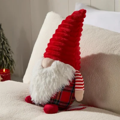 The Range OHS Frosty the Christmas Gonk Cushion - Red