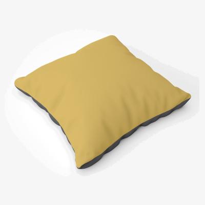 The Range Desert Yellow Floor Cushion - Yellow