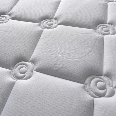 The Range 4000 Pacific Aloe Vera Cushioned Top Medium Firm Pocket Spring Mattress - White / King
