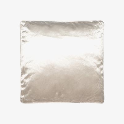The Range Belvedere Velvet Piped Cushion - Pearl