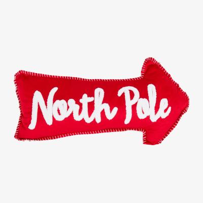 The Range North Pole Cushion - Red