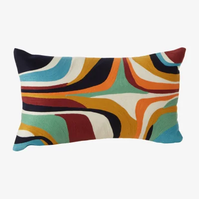 The Range Bosie Ozella Abstract Design Cushion - Multicolour