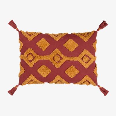The Range Dharma Tufted Cushion - Sunset