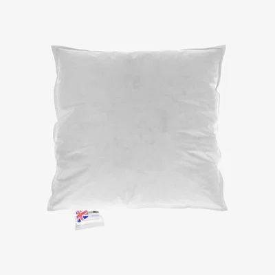 The Range Duck Feather and Down Cushion Pad - White / 65cm