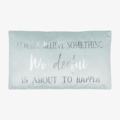 The Range Always Believe Slogan Cushion