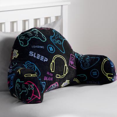 The Range Gaming Fleece Cuddle Cushion Support Pillow - Black