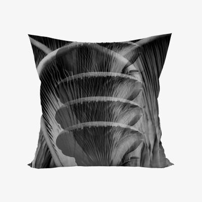 The Range Black And White Macro Detail Cushion - Grey / 45cm