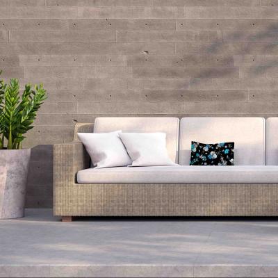 The Range Pomegranate Buds Outdoor Cushion - Blue