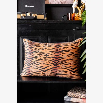 Rockett St George Tiger Print Cushion