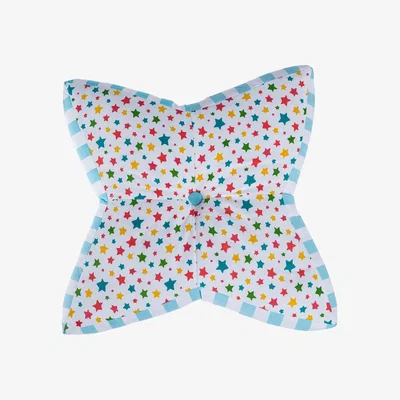 The Range Multi Colour Star Floor Cushion - Blue