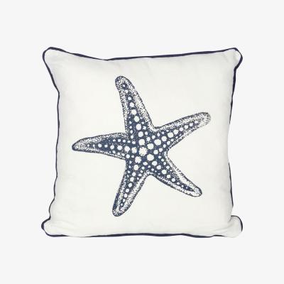 The Range Square Starfish Cushion 33cm - Mulicolour