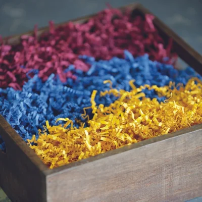 The Range Shredded Paper Gift Wrap Cushioning Material - Chocolate