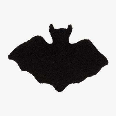 The Range Bat Shaped Cushion - Black