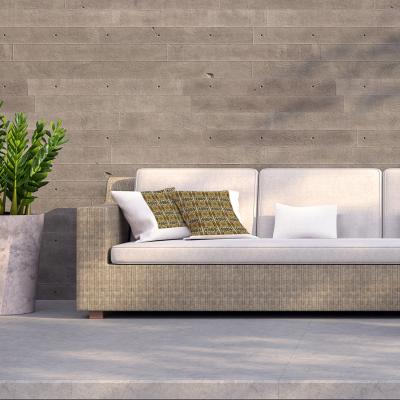 The Range Portuguese Ethnic Tiles Azulejos Outdoor Cushion - Brown / 60cm