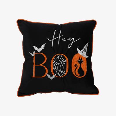 The Range Hey Boo Embroidered Cushion