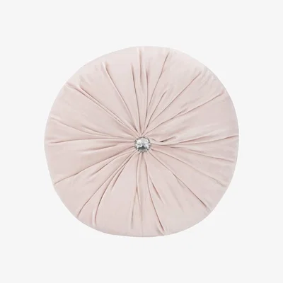 The Range Arianna Gem Round Cushion - Blush