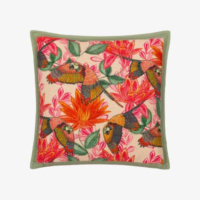 The Range Iniko Parrots Tropical Cushion - Multicolour / Feather