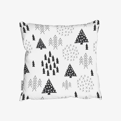 The Range Scandinavian Style Christmas Stylish Cushion - Black / 60cm
