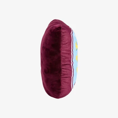 The Range Aston Villa FC Crest Filled Cushion - Claret/Sky Blue