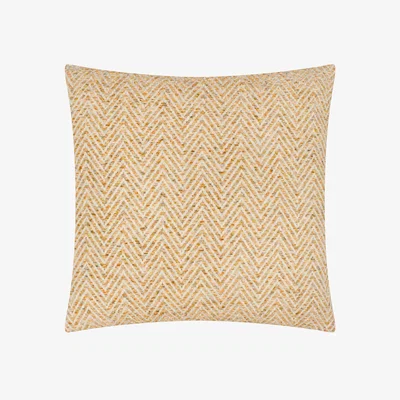 The Range Croft Twill Woven Cushion - Honey / Polyester