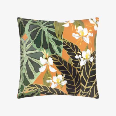 The Range Kali Leaves Exotic Outdoor Filled Cushion - Multicolour
