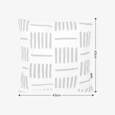 The Range 4 Pack Cushion 43x43 Kyoto Fabric - Lines