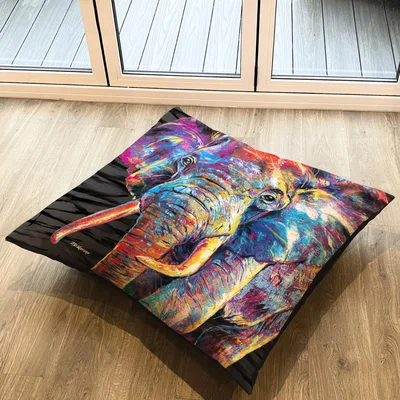 The Range Dewey the Elephant Floor Cushion