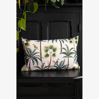 Rockett St George Palm Print Outdoor Cushion