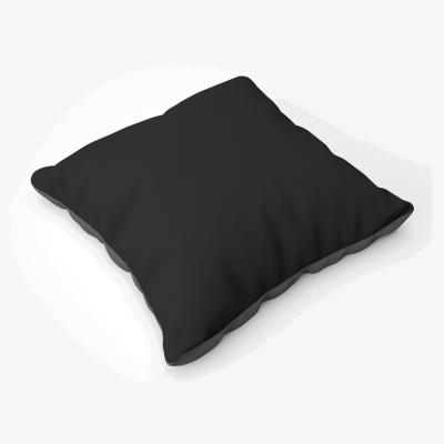 The Range Midnight Black Floor Cushion - Black