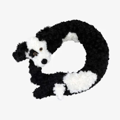 The Range Novelty Door Draft Excluder Cushion Black Dog Sausage Dog Draught Excluder - Multicolour