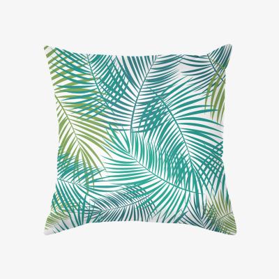 The Range Relax 45cm Tropical Leaf Cushion - Green