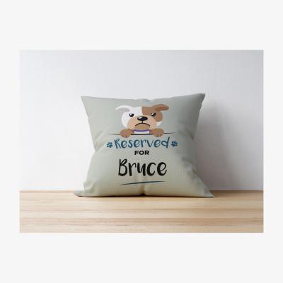 The Range Personalised Bulldog Cushion