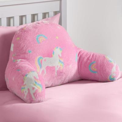 The Range Unicorn Fleece Cuddle Cushion Support Pillow - Pink