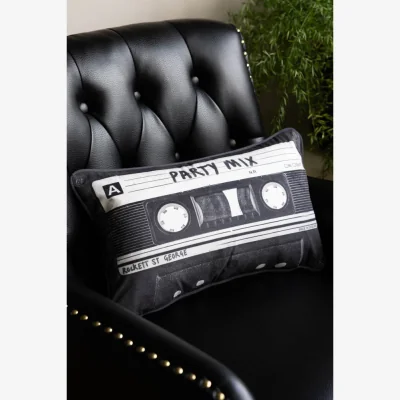Rockett St George Party Mix Cassette Print Cushion