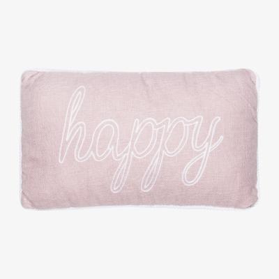 The Range Happy Cushion Pink