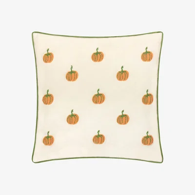 The Range Nature Pumpkin Spice Tufted Velvet Polyester Filled Cushion 45 x 45cm - Multi