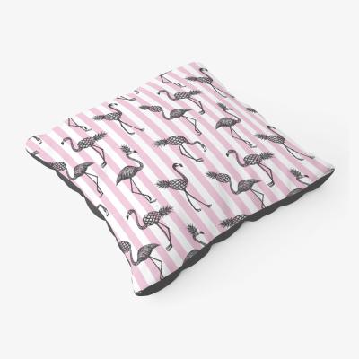The Range Pineapple Flamingo Floor Cushion - Pink