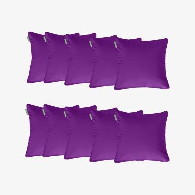 The Range Premium Water Resistant Garden Outdoor Scatter Cushion (10 Pack) - Purple