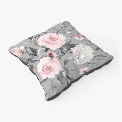 The Range Dusty Pink Roses Floor Cushion - Pink