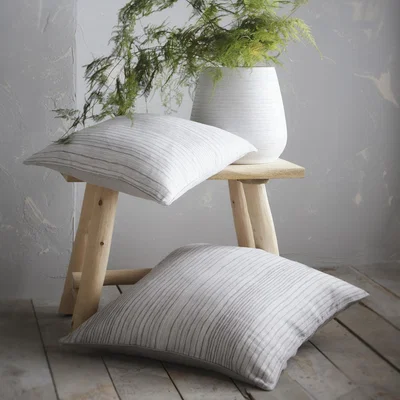 The Range Admiral Filled Cushion - Grey / 43x43cm