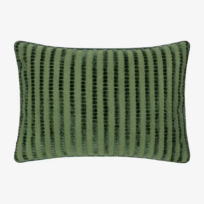 The Range Giyla Chenille  Feather Rich Cushion - Forest