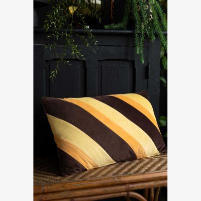 Rockett St George HKliving '70s Stripe Velvet Cushion