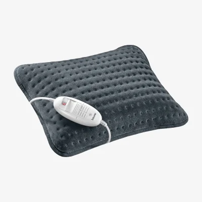 The Range Beurer Cosy Heated Cushion with 3 Temperature Settings - Grey