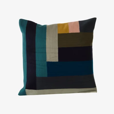 The Range Bosie Ozella Assorted Stripe Cushion - Multicolour