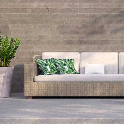 The Range Tropical Palm Outdoor Cushion - Green / 45cm