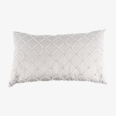 The Range Ava Boudoir Cushion - Silver