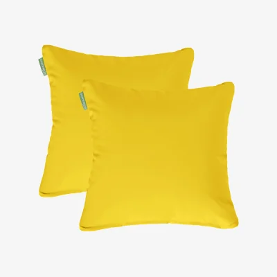 The Range Garden Scatter Cushion Outdoor Furniture Pillows - Yellow / 2