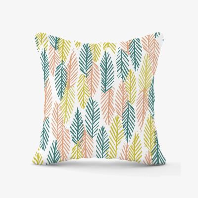 The Range Scandinavian Style Foliage Outdoor Cushion - Green / 60cm