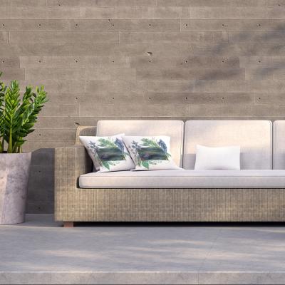 The Range Green Leaves Board Outdoor Cushion - Green / 45cm