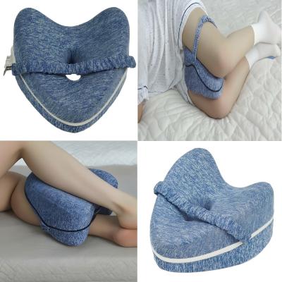 The Range Memory Foam Leg Support Pillow Side Sleeping Cushion - Blue
